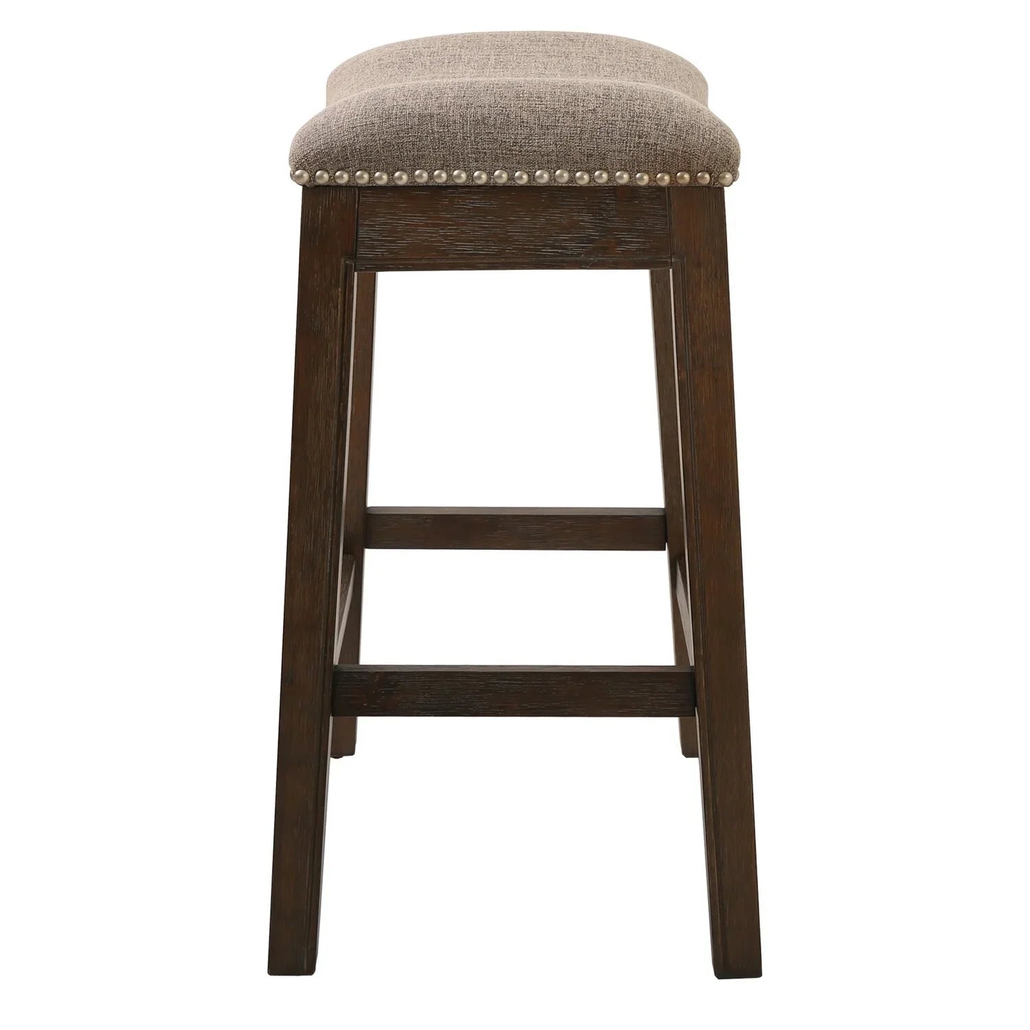 New Ridge Home Goods 26" Saddle Wood Counter Height Stool Weathered Natural