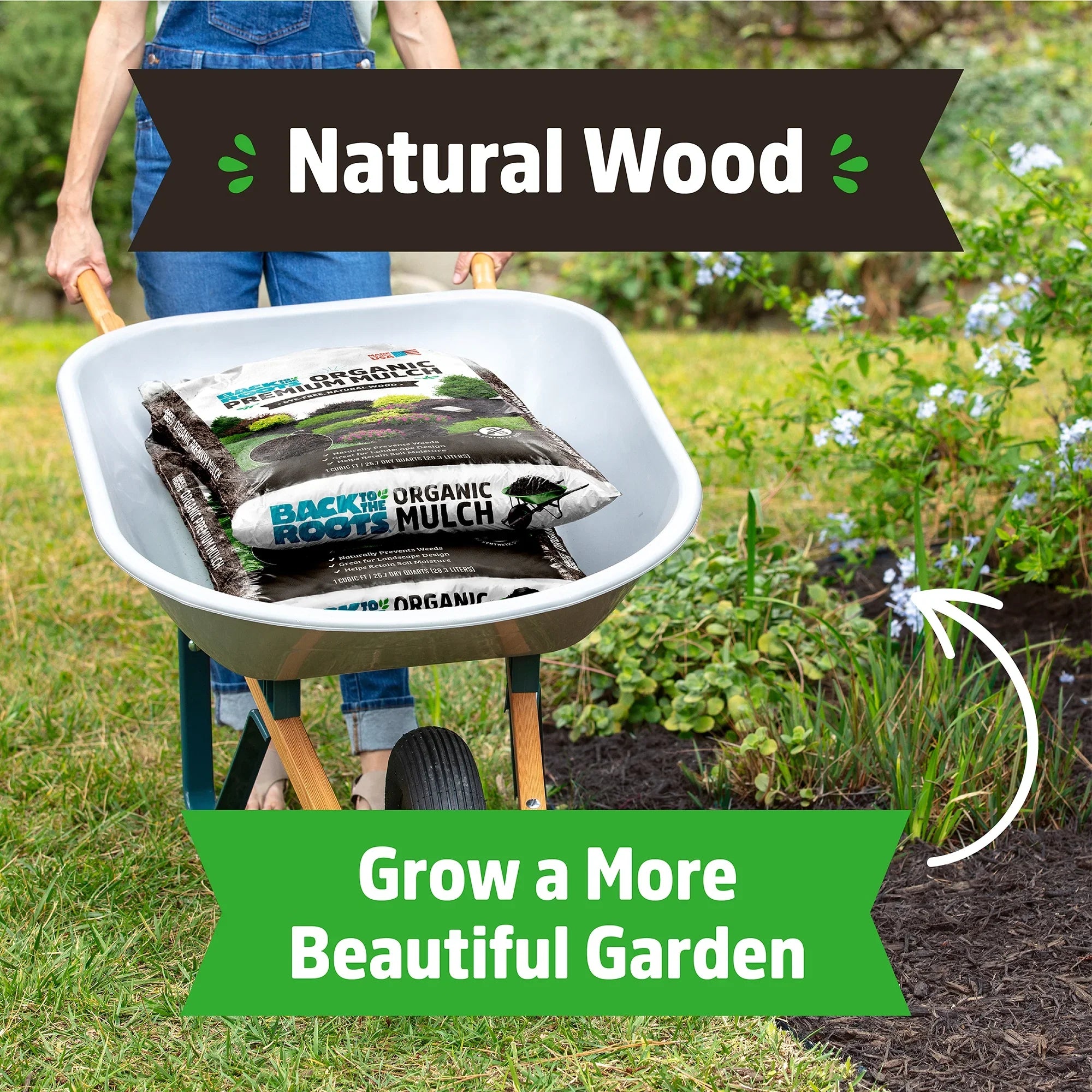 Organic Bark Bagged Mulch (10 1cu. ft. Bags)