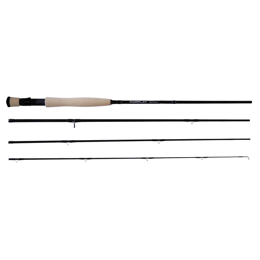 Cortland Fairplay 8' Fly Fishing Combo, 5/6 Weight, 4 Piece, 607637
