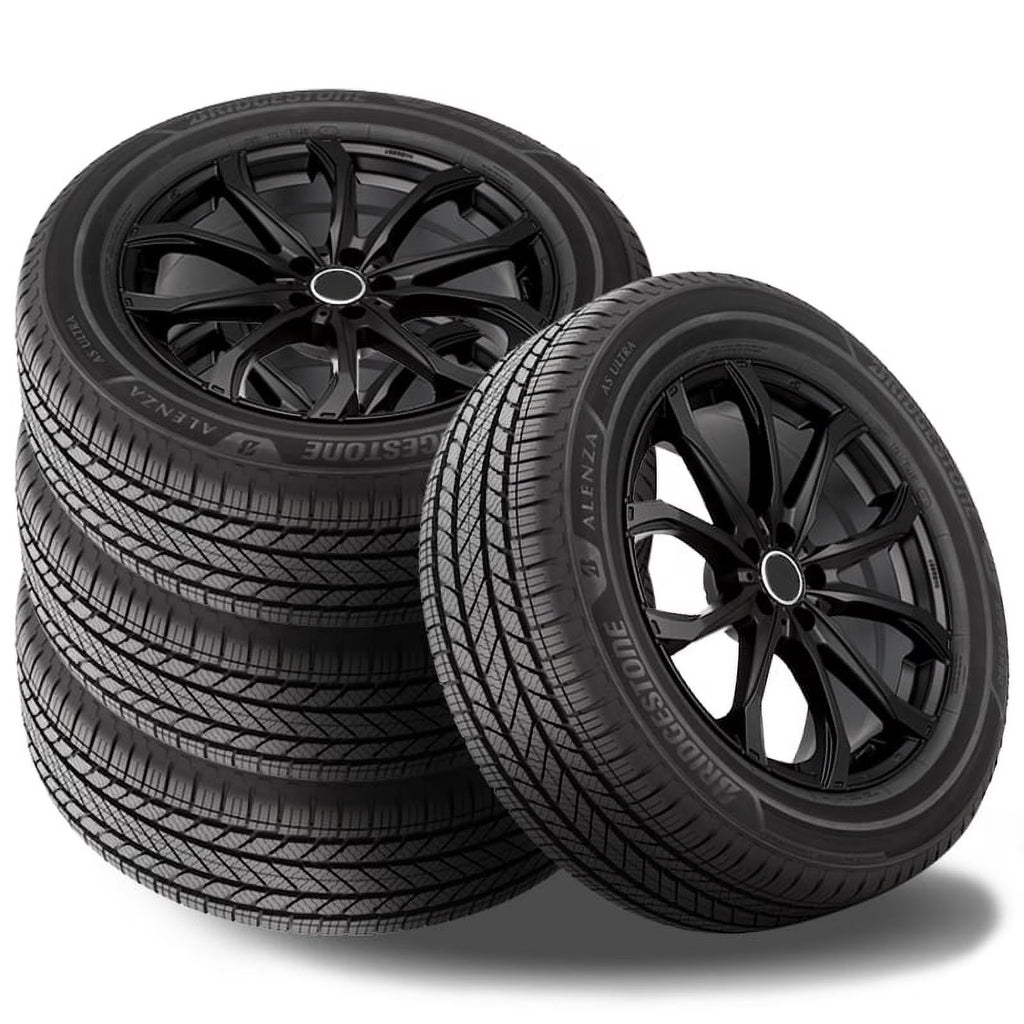 4 Bridgestone Alenza AS Ultra 235/65R17 104H Touring All Season 80K Mi Warranty BR004495 / 235/65/17 / 2356517