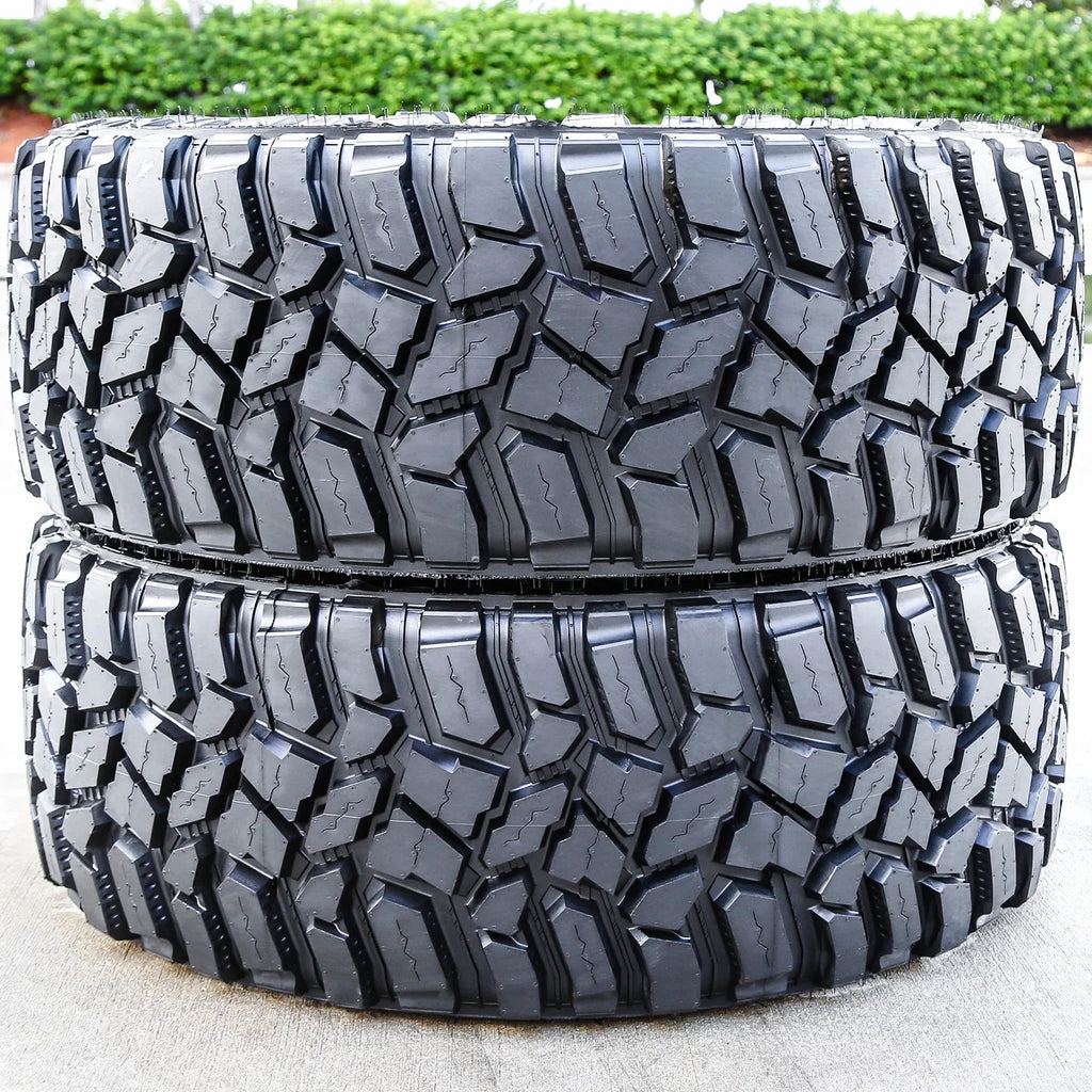 Set of 4 Cooper Discoverer STT Pro 285/75R16 126/123Q E 10 Ply m/t mud Light Truck Tires