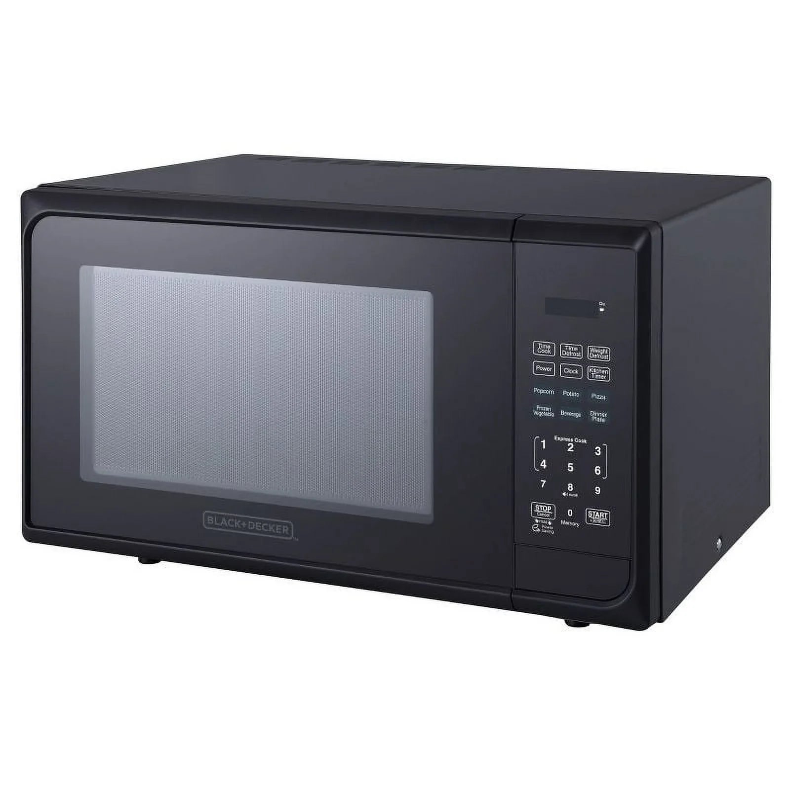 BLACK+DECKER 1.1 Cu. Ft. Microwave Oven in Stainless Steel