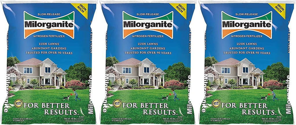 MILORGANITE Organic Nitrogen Fertilizer, 32 lb