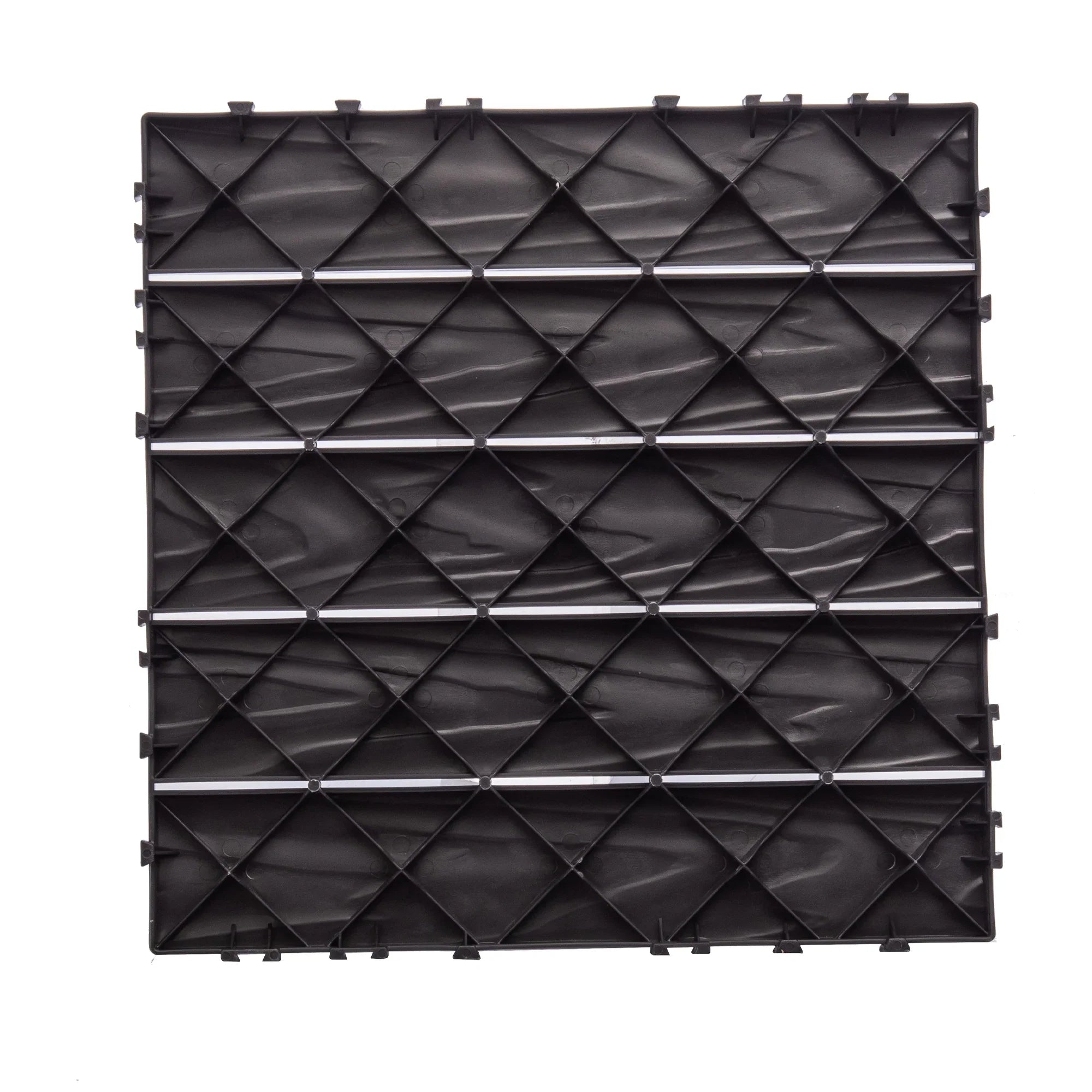 76-Pack Plastic Interlocking Deck Tiles - 68.80 Sq.Ft Outdoor Plastic Flooring Super Durable & Waterproof All-Weather Indoor/Outdoor