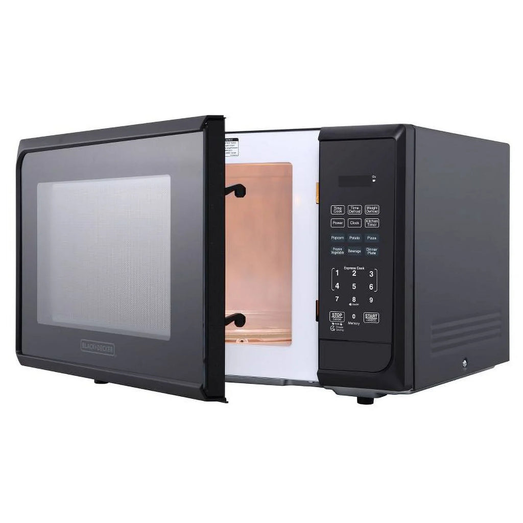 BLACK+DECKER 1.1 Cu. Ft. Microwave Oven in Stainless Steel