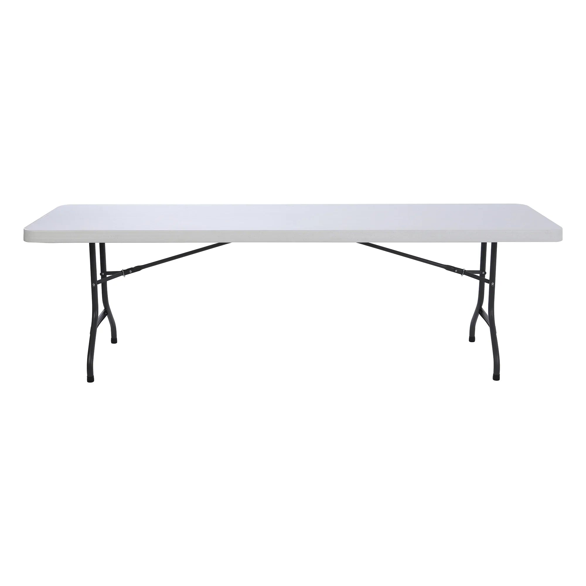 Lifetime 8-Foot Commercial Grade Folding Table, White Granite (22980)