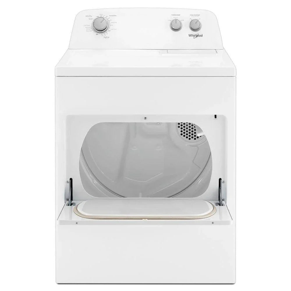 Whirlpool 7.0 cubic foot (approx. 198 liters) clothes dryer, AutoDry™ system, Wrinkle Shield™, white