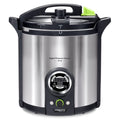 Presto Precise 02152 17 Qt Stainless Steel Electric Pressure Canner, Silver