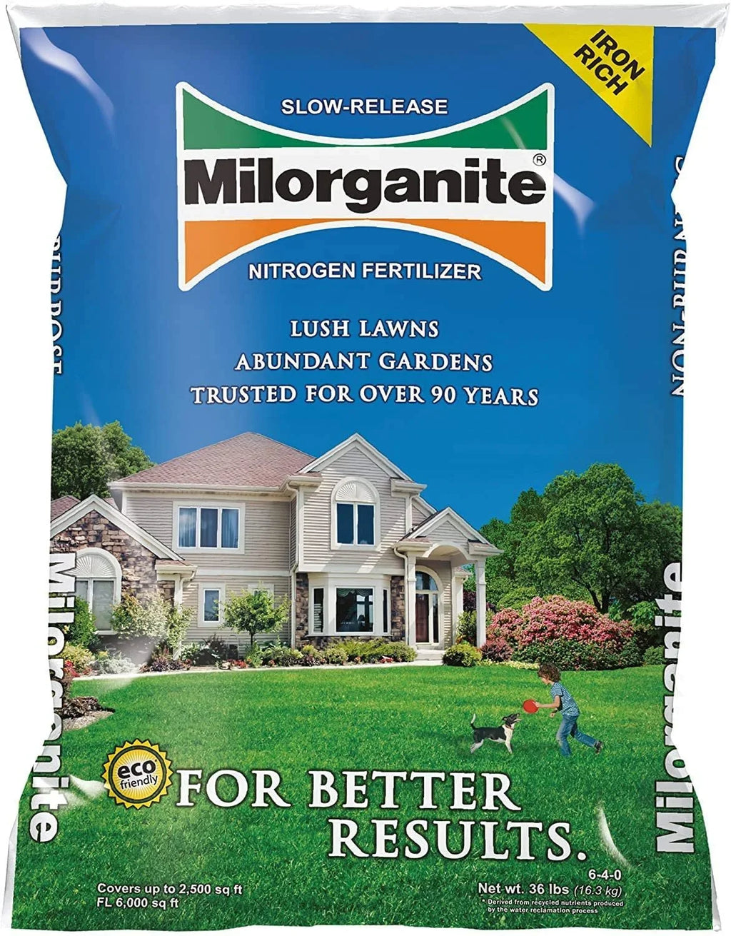 MILORGANITE Organic Nitrogen Fertilizer, 32 lb
