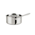 All-Clad D3 Stainless 3-ply Bonded Cookware, Sauce Pan with lid, 3 quart