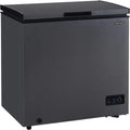 Frigidaire chest freezer (7 cubic feet), granita finish, adjustable thermostat, easy defrost function, removable basket