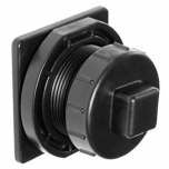 Rubbermaid FG424500BLA Livestock Tank (Model Year 2025), 150 Gallon Capacity, Plastic, Black